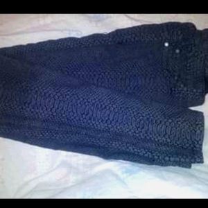 Snakeskin print pants women's size  1